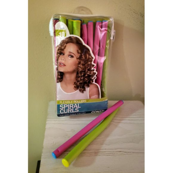 Conair Other - Flexible Hair Rollers Spiral Curls Conair 2 sizes